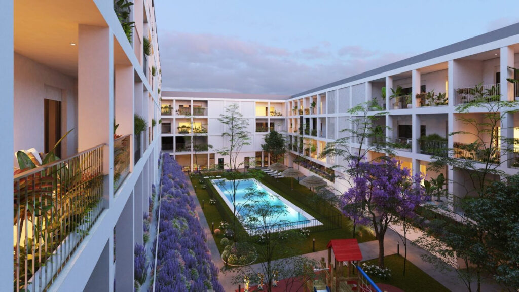 Penthouse for long term rent of new construction in the center of San Pedro In San Pedro de Alcantara