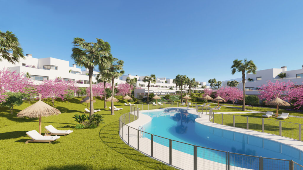 Stunning contemporary apartments within walking distance to town. In Cancelada
