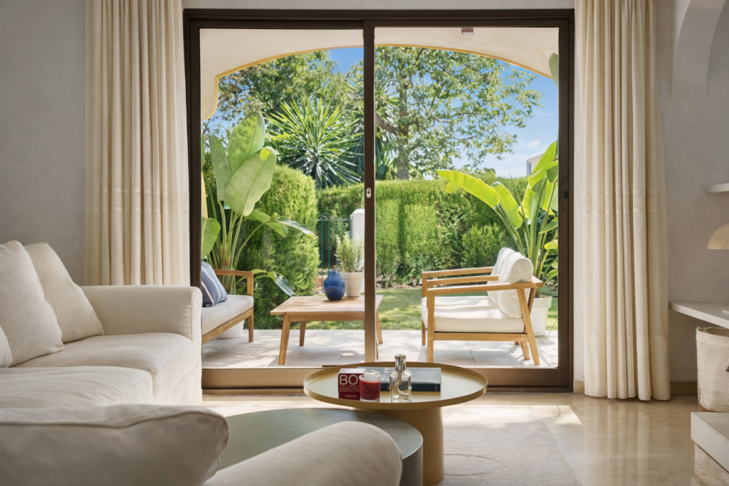 Prime Corner Garden Apartment in Cerro Blanco – Walk to Puerto Banús, Centro Plaza & the Beach In Cerro Blanco