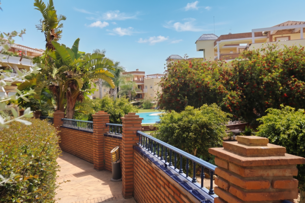 Reform opportunity – Large two bedroom, ground floor garden apartment located in Riviera del Sol, Mijas In Riviera del Sol