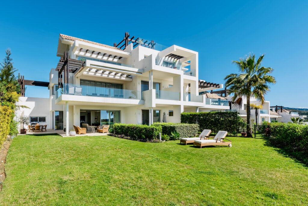 Exceptional 3-Bed Duplex with Private Garden and Panoramic Views In Marbella Club Hills