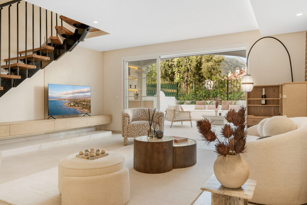 Luxury Townhouse on Marbella’s Golden Mile In Marbella Golden Mile