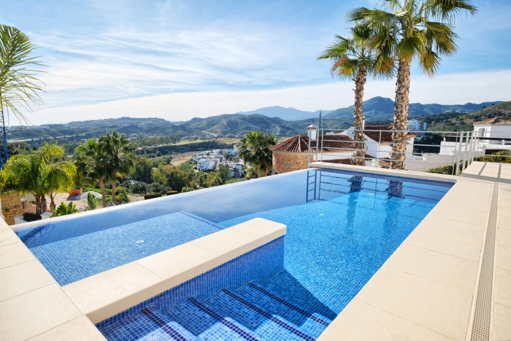 Modern 4-Bedroom Villa with Sea & Mountain Views, Benahavís In Benahavis