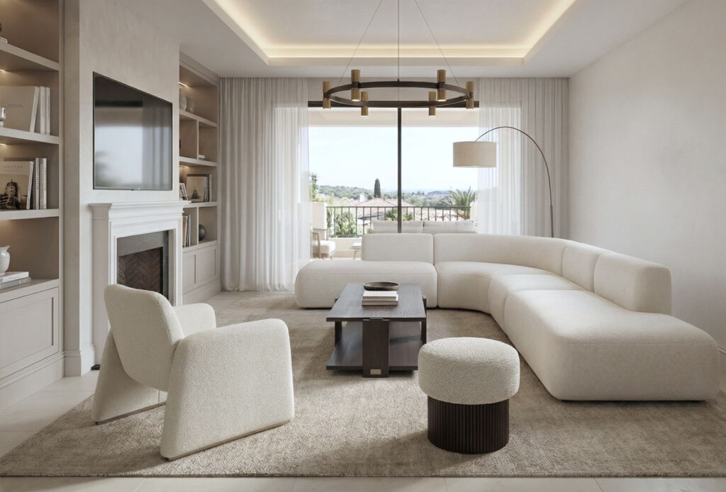 Spacious 4 Bedroom Apartment in Nagüeles with Large Terraces In Sierra Blanca