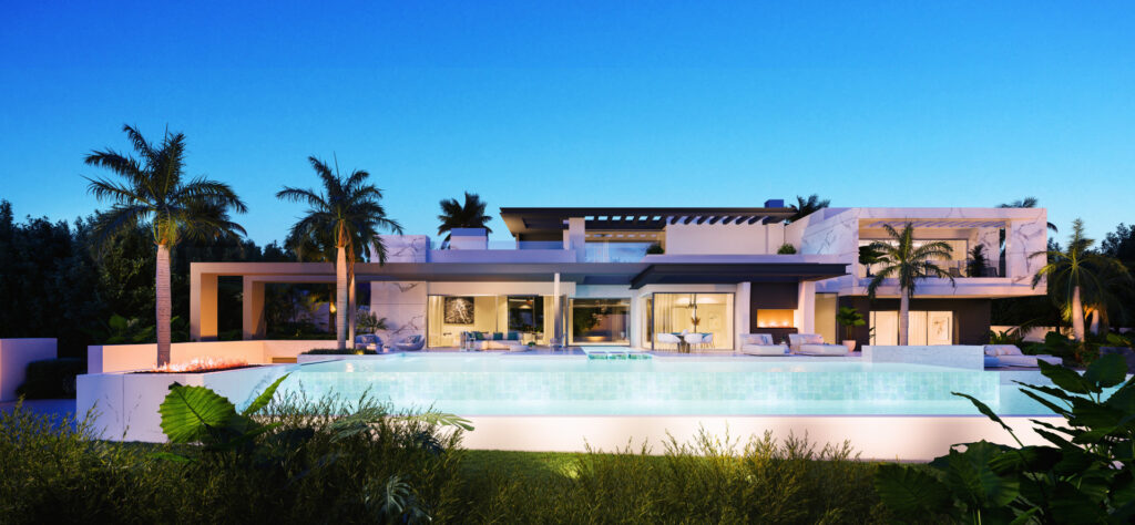 State of the art villas under construction on prime plots in El Paraíso In Paraiso Alto