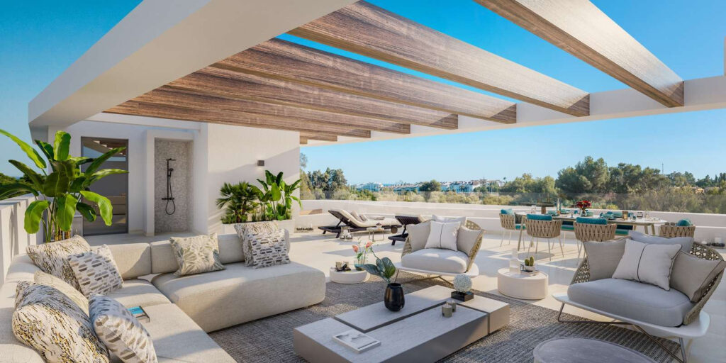 Contemporary Apartments and Penthouses in Guadalmina Alta, Marbella In Marbella