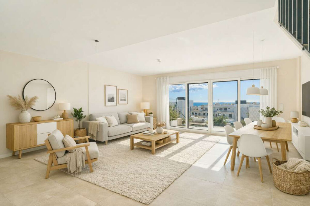 Detached Designer Homes with Sea Views In Mijas Costa