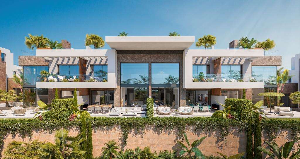 Luxury Semi-Detached Homes with Sea Views on the Costa del Sol In Marbella