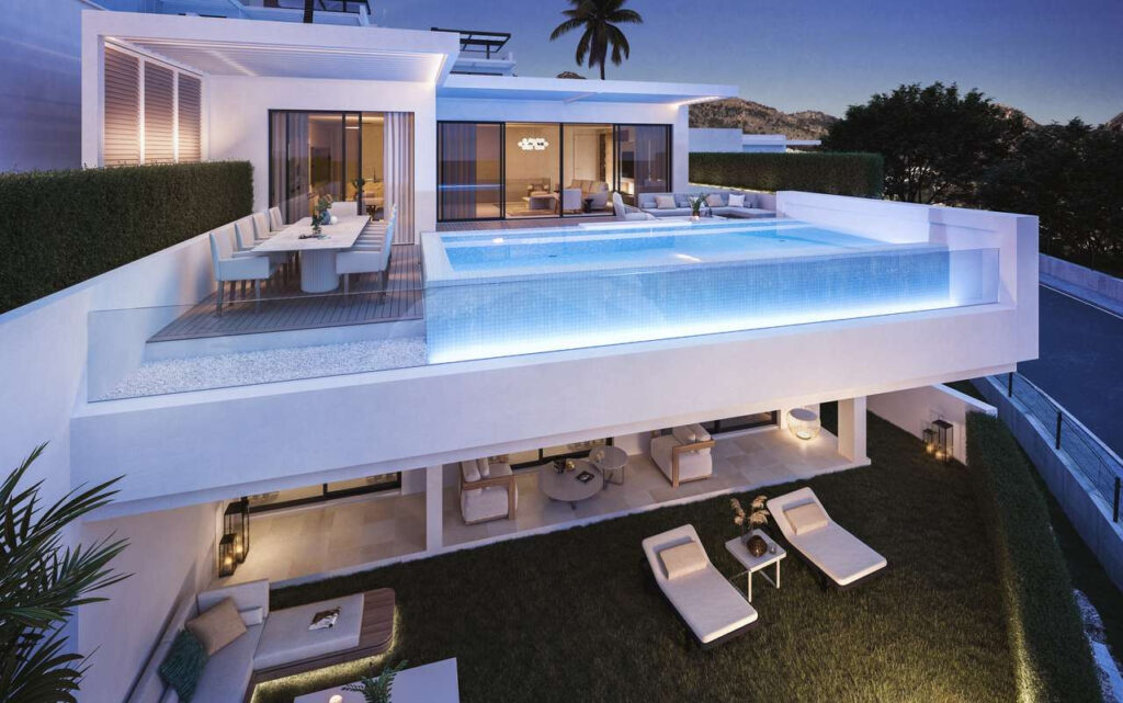 Exclusive residential complex made up of ten villas In Benalmadena
