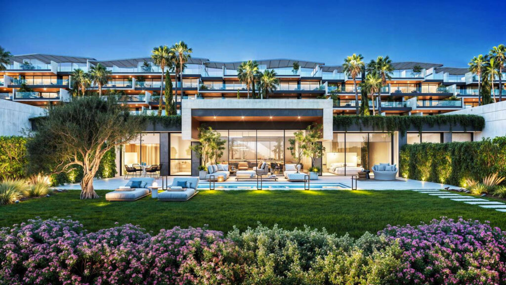 Beachfront Living with Panoramic Mediterranean Views In Manilva
