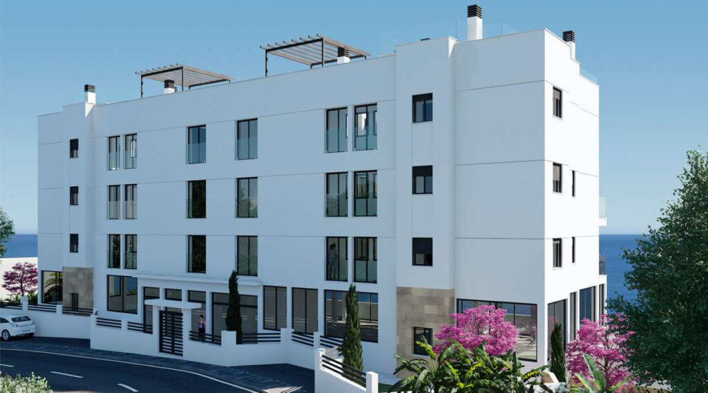 Modern 2-Bedroom Flats with Pool and Sustainable Design in Malaga In Torrox Costa