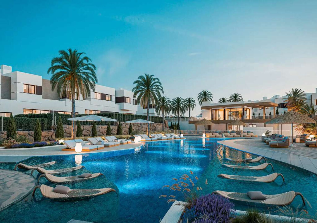 Second Phase of Modern Townhouses In Mijas