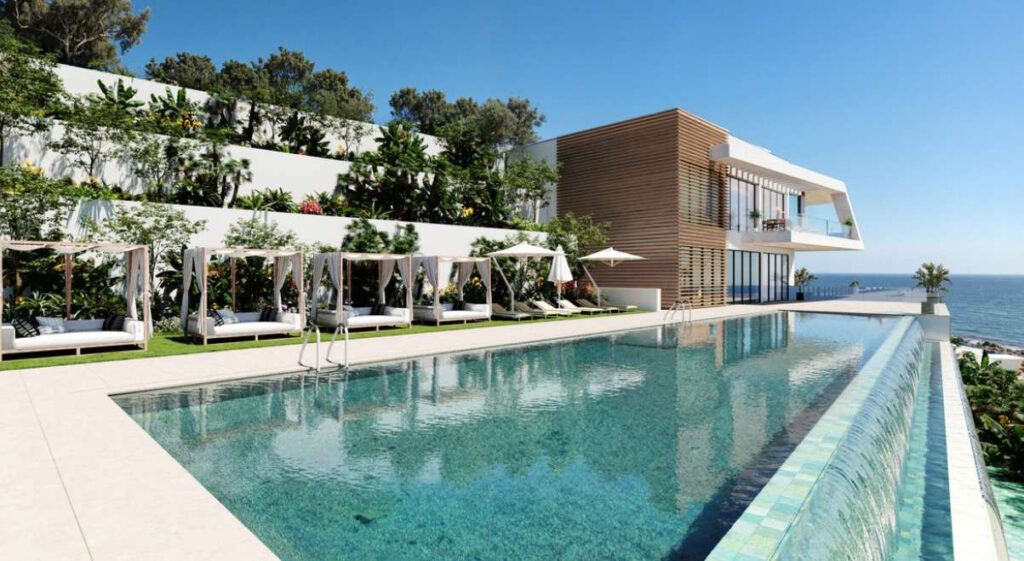 This development of 113 townhouses In Marbella
