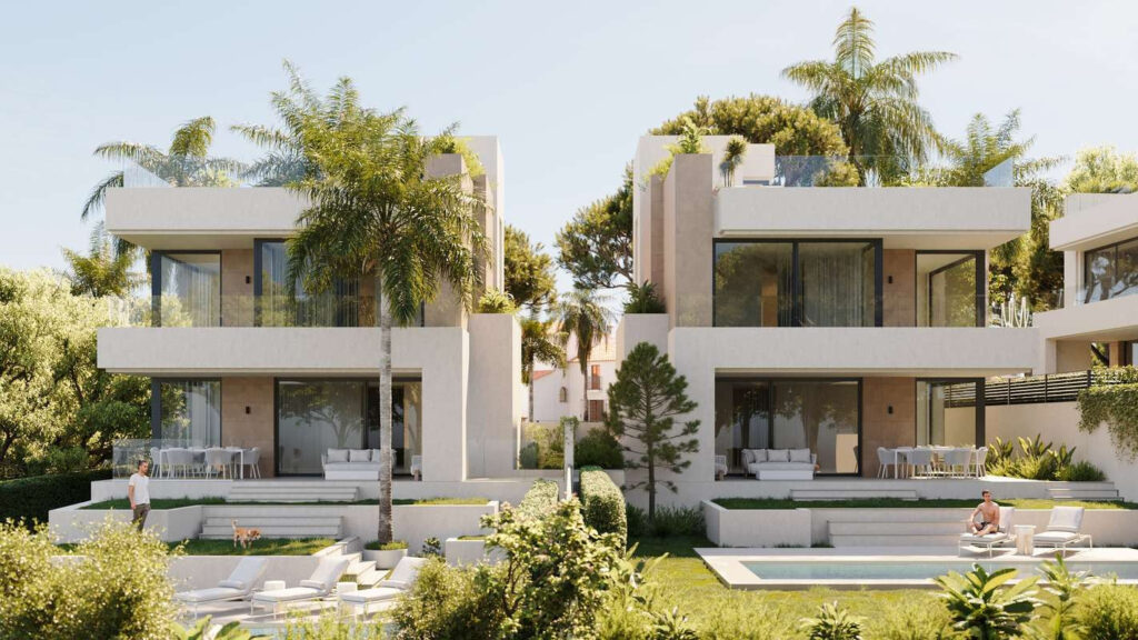 Exclusive Modern Mediterranean Villa with Luxury Features & Panoramic Views In Marbella