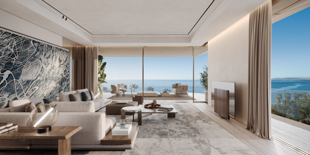 Fully Serviced 4-Bedroom Luxury Apartment for Sale in Tyrian, Estepona – Frontline Beach In Estepona