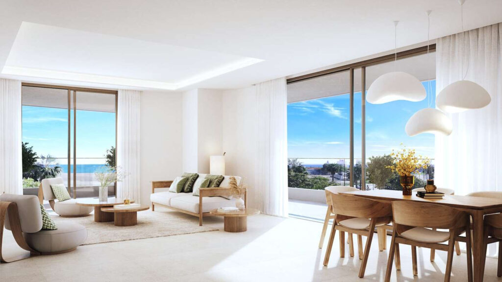 Beachfront Contemporary Residences on Málaga’s New Golden Mile In Malaga