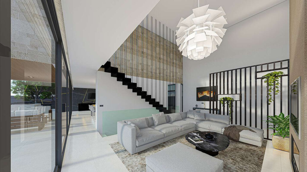 Contemporary Villa with Sea Views In Mijas