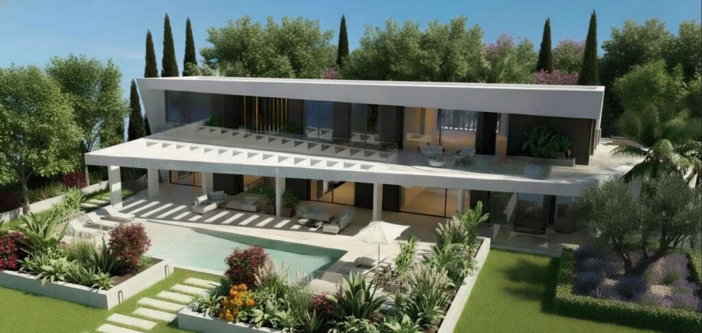 Contemporary Villa Project in Nagüeles, Marbella In Marbella