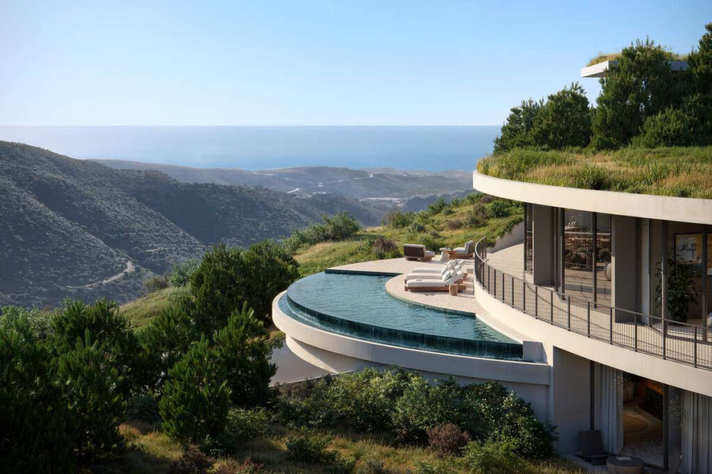 Architectural Villa Integrated into Nature in Monte Mayor In Benahavis