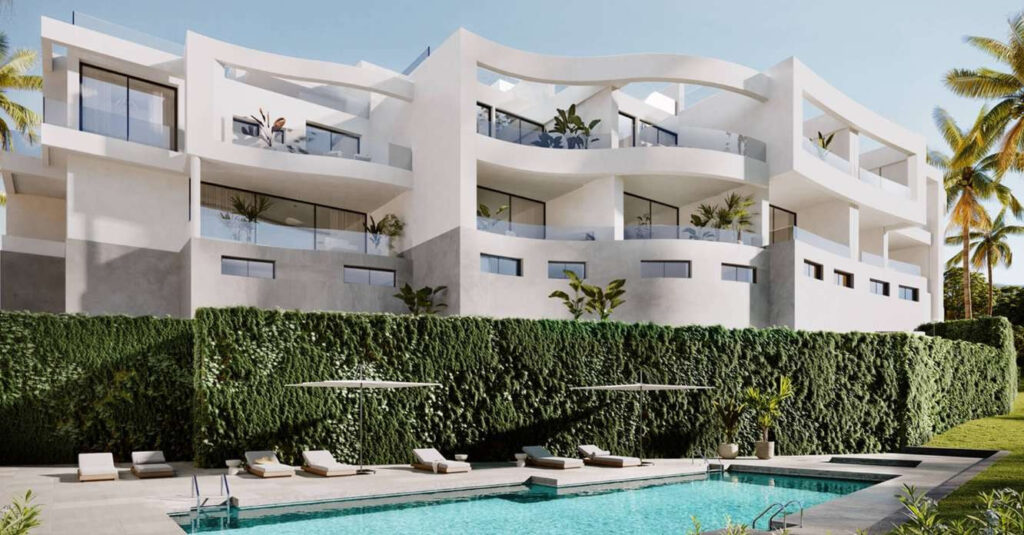 Scandinavian Luxury Townhouses with Rooftop Jacuzzi in La Cala de Mijas In Mijas Costa