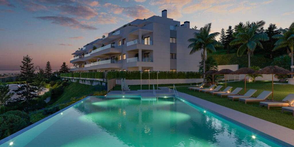 Contemporary Apartments in La Cala de Mijas In Mijas