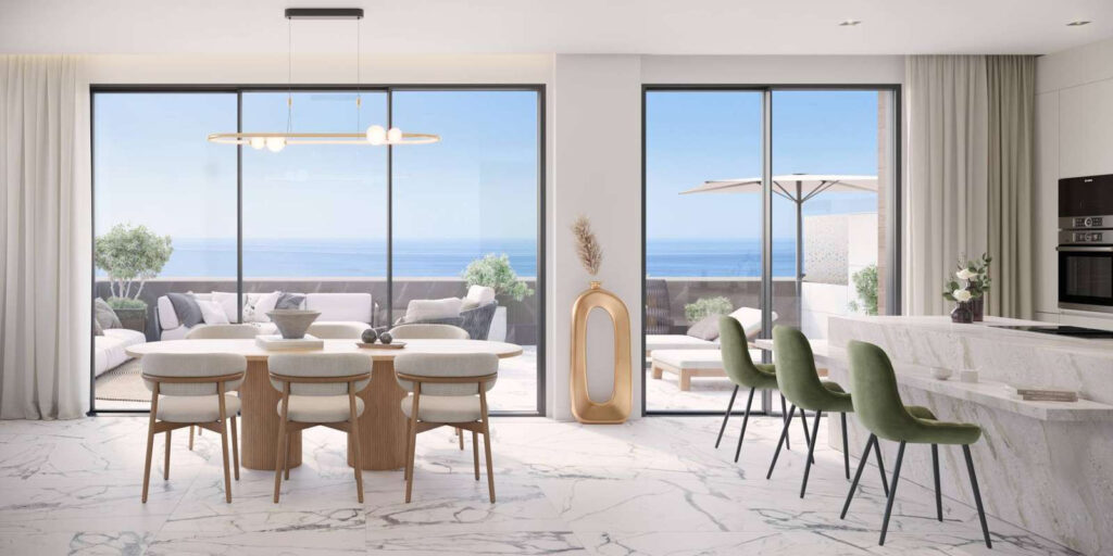 Luxury Sea-View Apartments on the New Golden Mile, Estepona In Estepona