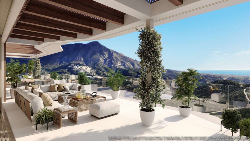 The exceptional designs make the most of this privileged setting In Benahavis