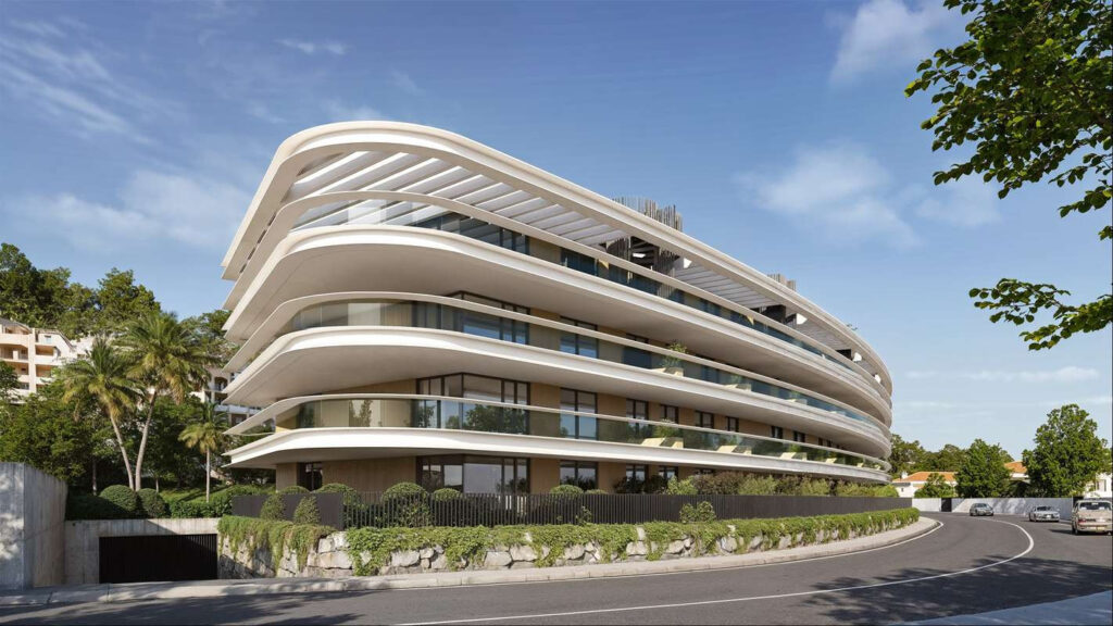 Contemporary Crescent Residences In Manilva