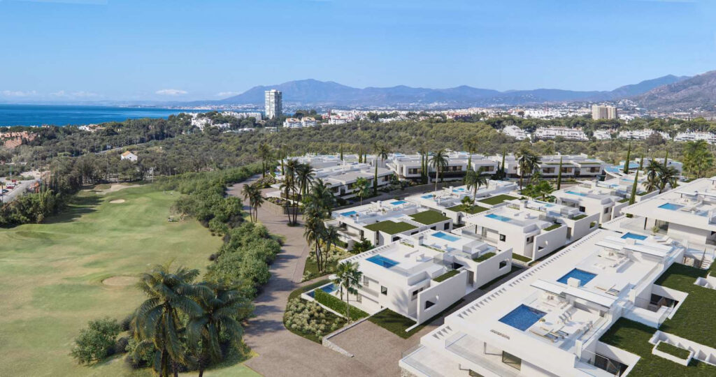 Luxury Sea-View Apartments in Santa Clara Golf, Marbella – Phase III In Marbella