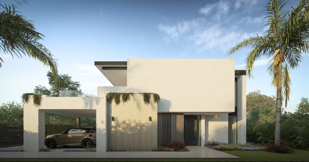 Blume, an exclusive boutique collection of 3 contemporary villas just steps from the beach, in one of Marbella’s most prestigious residential areas. In Cortijo Blanco