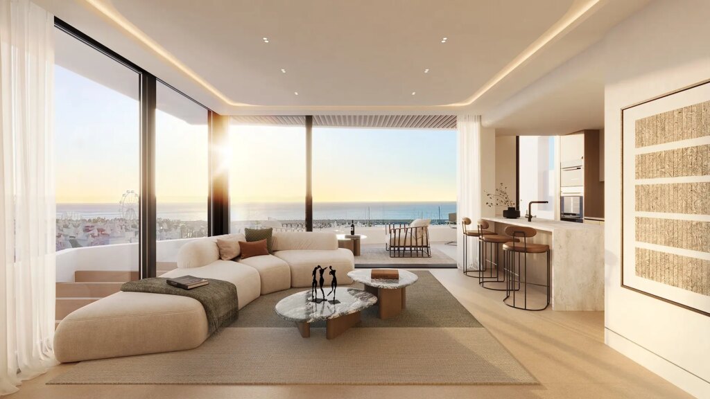 Homes caressed by the Mediterranean breeze In Puerto Marina