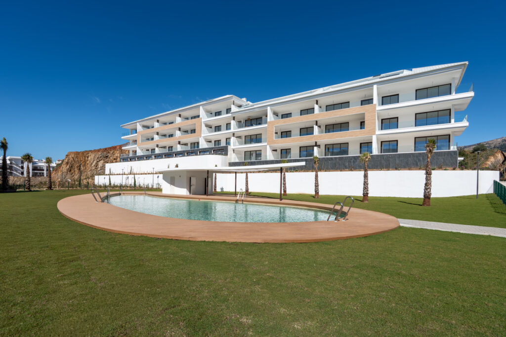 Brand New 2-Bedroom Apartment with Pool & Coastline Views In El Higueron