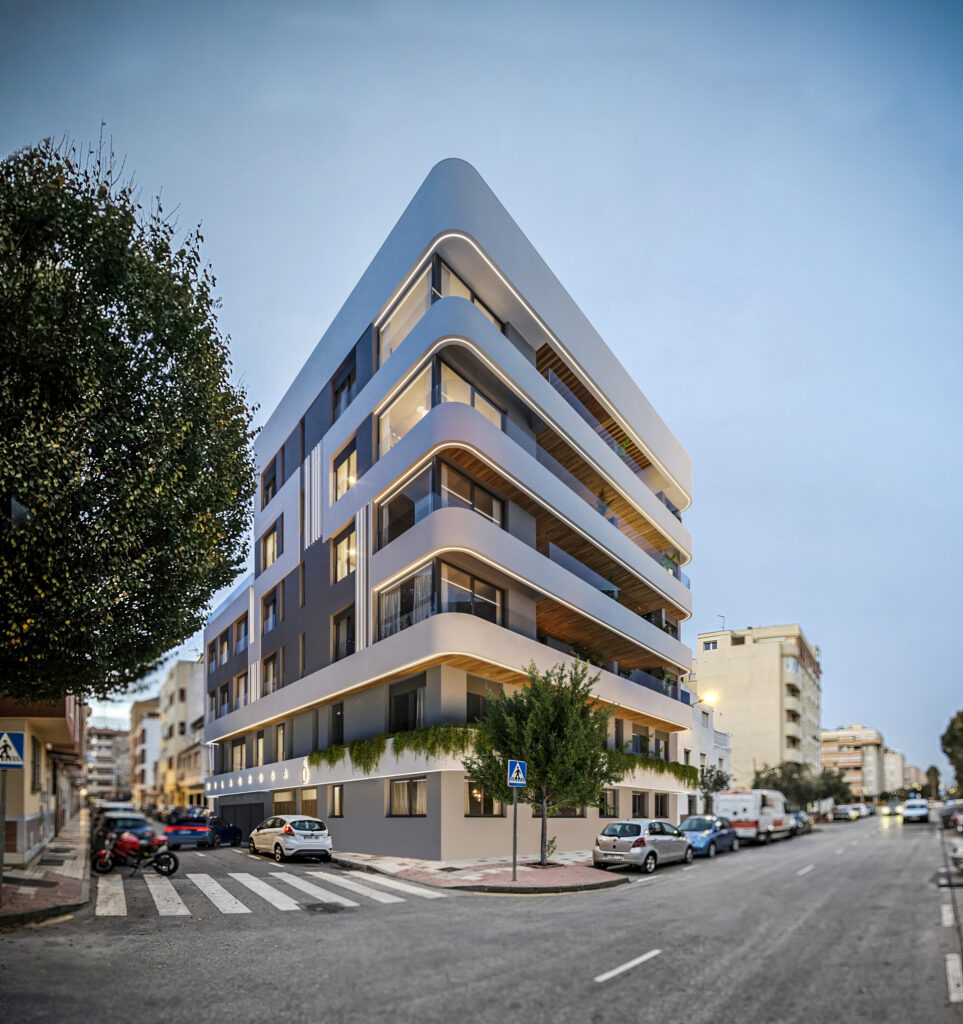 Milabeka, an exclusive boutique development of 10 contemporary residences just 200 metres from the beach in Málaga. In Malaga